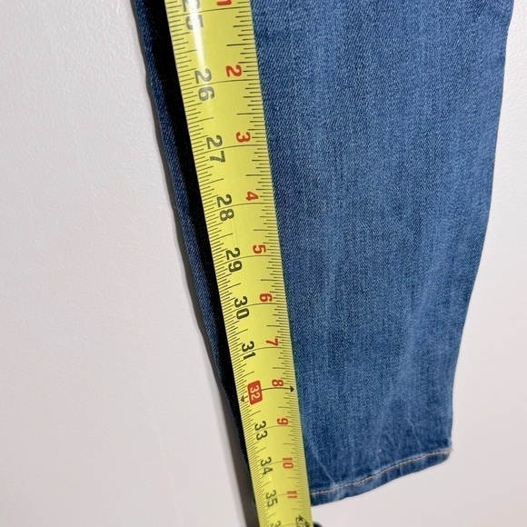 Hudson Womens Navy Pocketed Zippered Ankle Skinny Jeans 27 - blue pants New - Picture 3 of 5